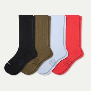 Bombas Men's Modern Rib Calf Sock 4-Pack